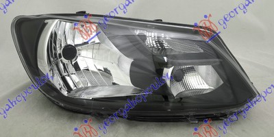 FAR ELEKTRICNI (CRNI OKVIR) (H4) (SA MOTOROM) (TYC) VW CADDY 2010-2015 (2KB/2KJ/2CB/2CJ)