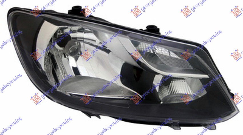 FAR ELEKTRICNI (H4) (SA MOTOROM) (TYC) VW CADDY 2010-2015 (2KB/2KJ/2CB/2CJ)