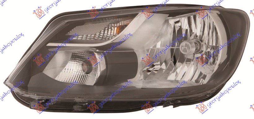 FAR ELEKTRICNI (H4) (SA MOTOROM) (TYC) VW CADDY 2010-2015 (2KB/2KJ/2CB/2CJ)