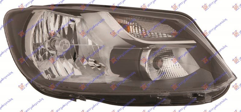 FAR ELEKTRICNI (H4) (HELLA) VW CADDY 2010-2015 (2KB/2KJ/2CB/2CJ)