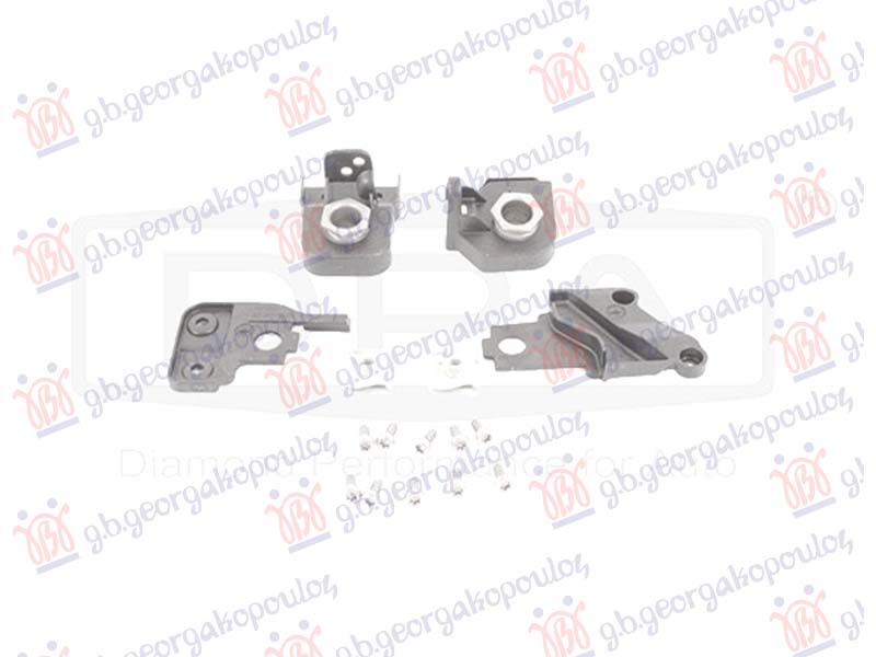 KOMPLET ZA POPRAVKU NOSACA (PRICVRSCIVANJE) FARA VW TIGUAN 2011-2016 (5N)