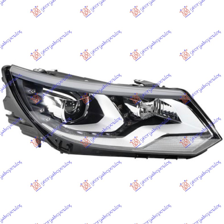 FAR BI-XENON LED (H7/DS3/DSY24W/LED) (AFS) (HELLA) VW TIGUAN 2011-2016 (5N)