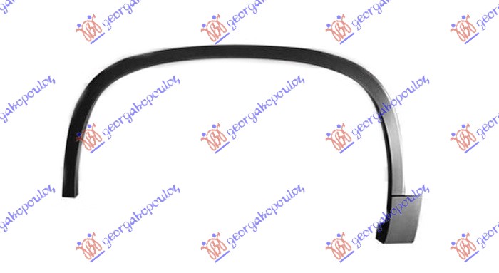 RUB PLASTICNI PREDNJEG BLATOBRANA VW TIGUAN 2011-2016 (5N)