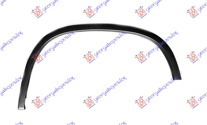 RUB PLASTICNI ZADNJEG BLATOBRANA VW TIGUAN 2011-2016 (5N)