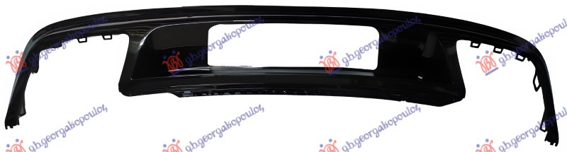 SPOJLER ZADNJEG BRANIKA SA HROM LAJSNAMA (R-LINE) VW TIGUAN 2016-2020 (AD1/AX1)