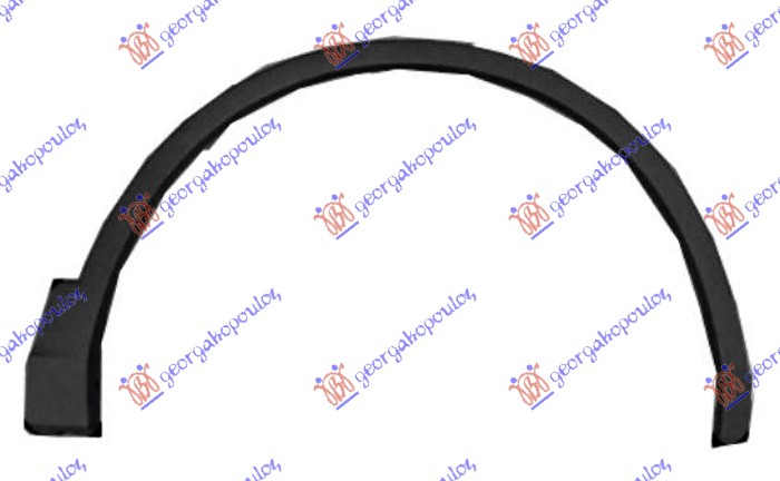 RUB PLASTICNI PREDNJEG BLATOBRANA VW TIGUAN 2016-2020 (AD1/AX1)