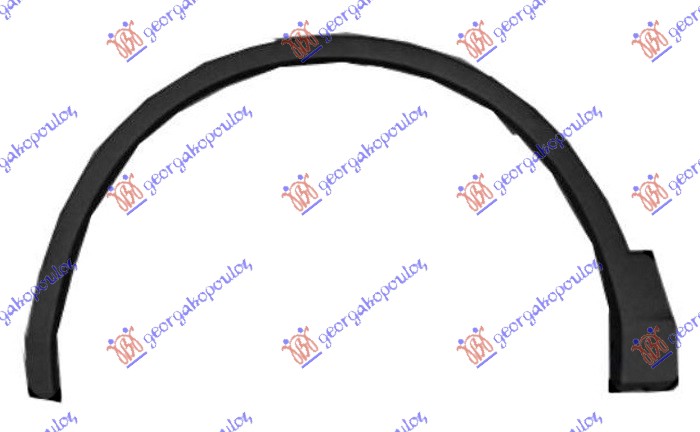 RUB PLASTICNI PREDNJEG BLATOBRANA VW TIGUAN 2016-2020 (AD1/AX1)