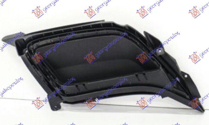 POKLOPAC IZDUVNE CEVI AUSPUHA VW TIGUAN ALLSPACE/XL 2017-2021 (BW2)