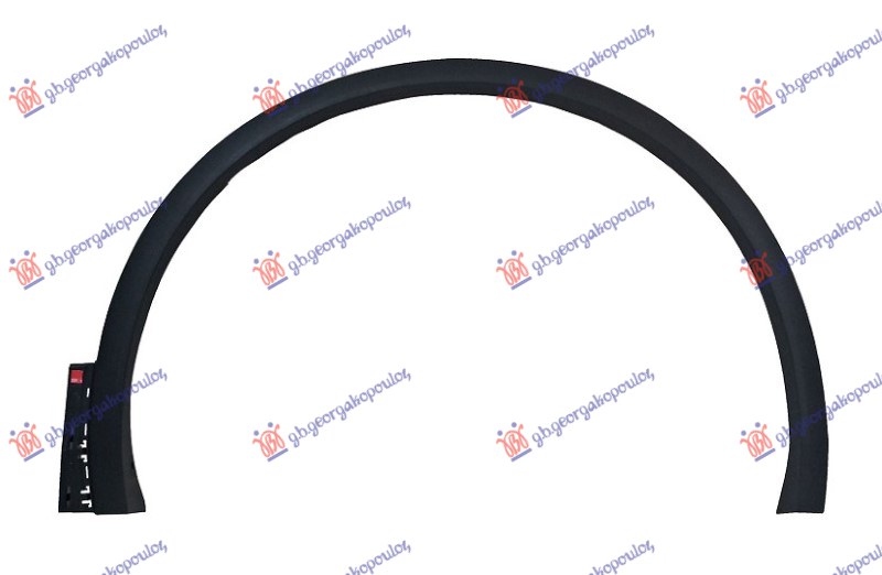 RUB PLASTICNI PREDNJEG BLATOBRANA (R-LINE) VW TIGUAN ALLSPACE/XL 2017-2021 (BW2)