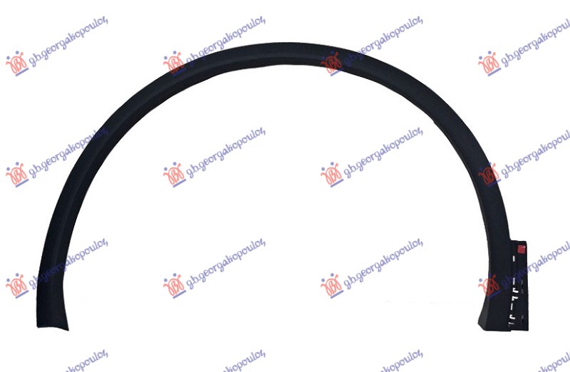 RUB PLASTICNI PREDNJEG BLATOBRANA (R-LINE) VW TIGUAN ALLSPACE/XL 2017-2021 (BW2)