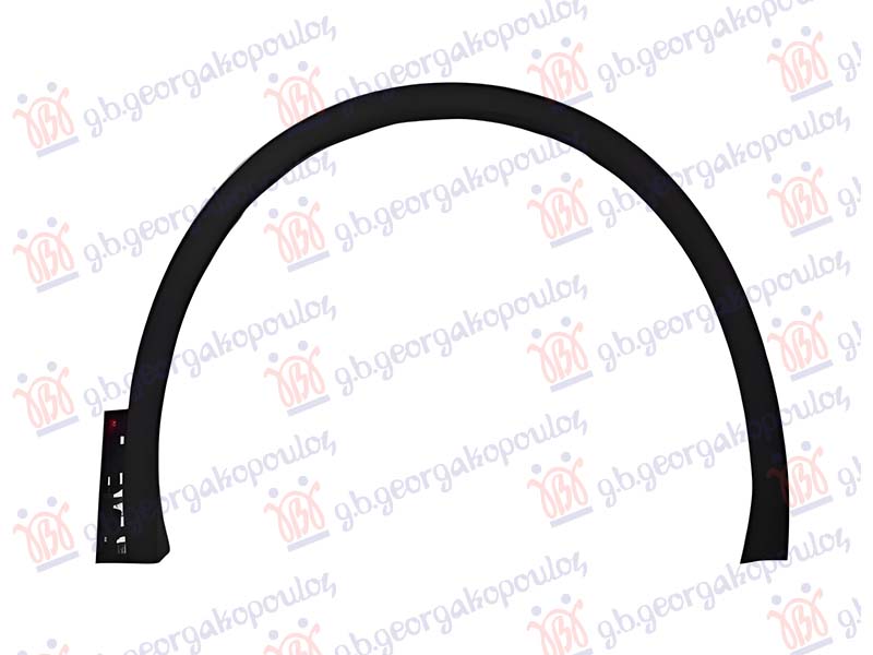 RUB PLASTICNI PREDNJEG BLATOBRANA (R-LINE) VW TIGUAN ALLSPACE 2021-2023 (BJ2)