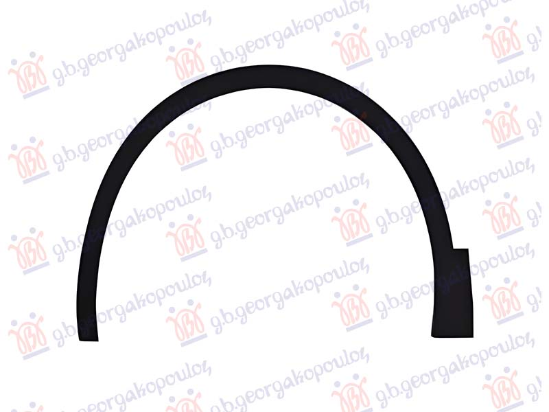 RUB PLASTICNI PREDNJEG BLATOBRANA VW TIGUAN ALLSPACE 2021-2023 (BJ2)