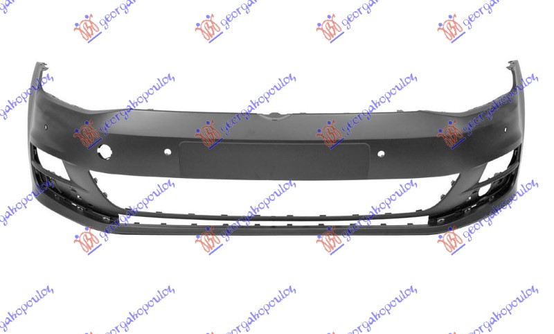 PREDNJI BRANIK PM (4 PDC SENZORA) (SA/BEZ 2 PDC SENZORA) (SA/BEZ PRSKALICA) (A KVALITET) VW GOLF 7 2013-2016 (5G1)