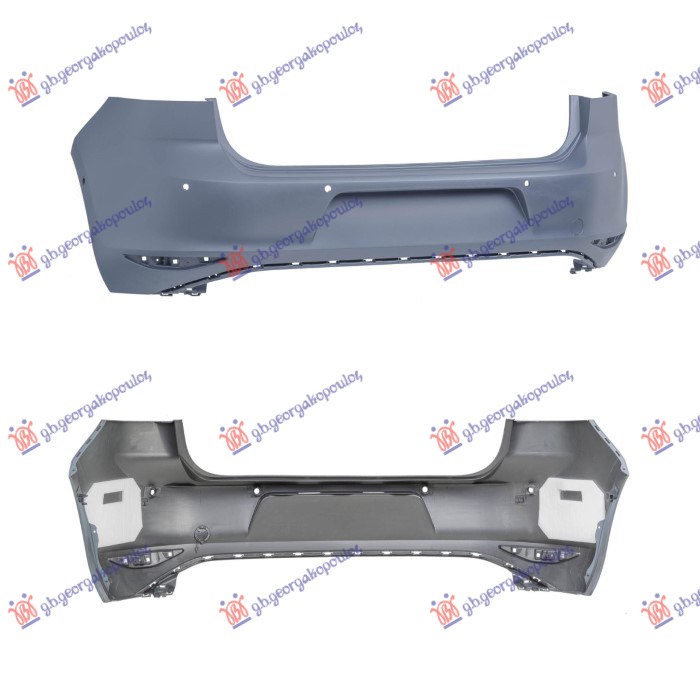 ZADNJI BRANIK PM (6 PDC SENZORA) (A KVALITET) VW GOLF 7 2013-2016 (5G1)