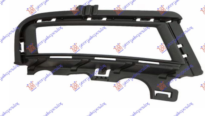 RESETKA PREDNJEG BRANIKA GORNJA (SA MAGLENKOM) (BEZ LAJSNE) VW GOLF 7 VARIANT/ALLTRACK 2013-2017 (BA5)