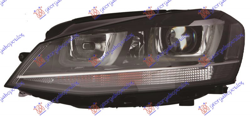 FAR XENON SA DNEVNIM SVETLOM (DEPO) VW GOLF 7 VARIANT/ALLTRACK 2013-2017 (BA5)