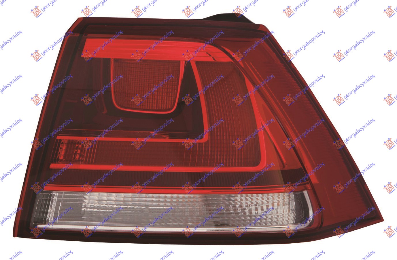 STOP LAMPA SPOLJASNJA CRNA (VALEO) VW GOLF 7 2013-2016 (5G1)
