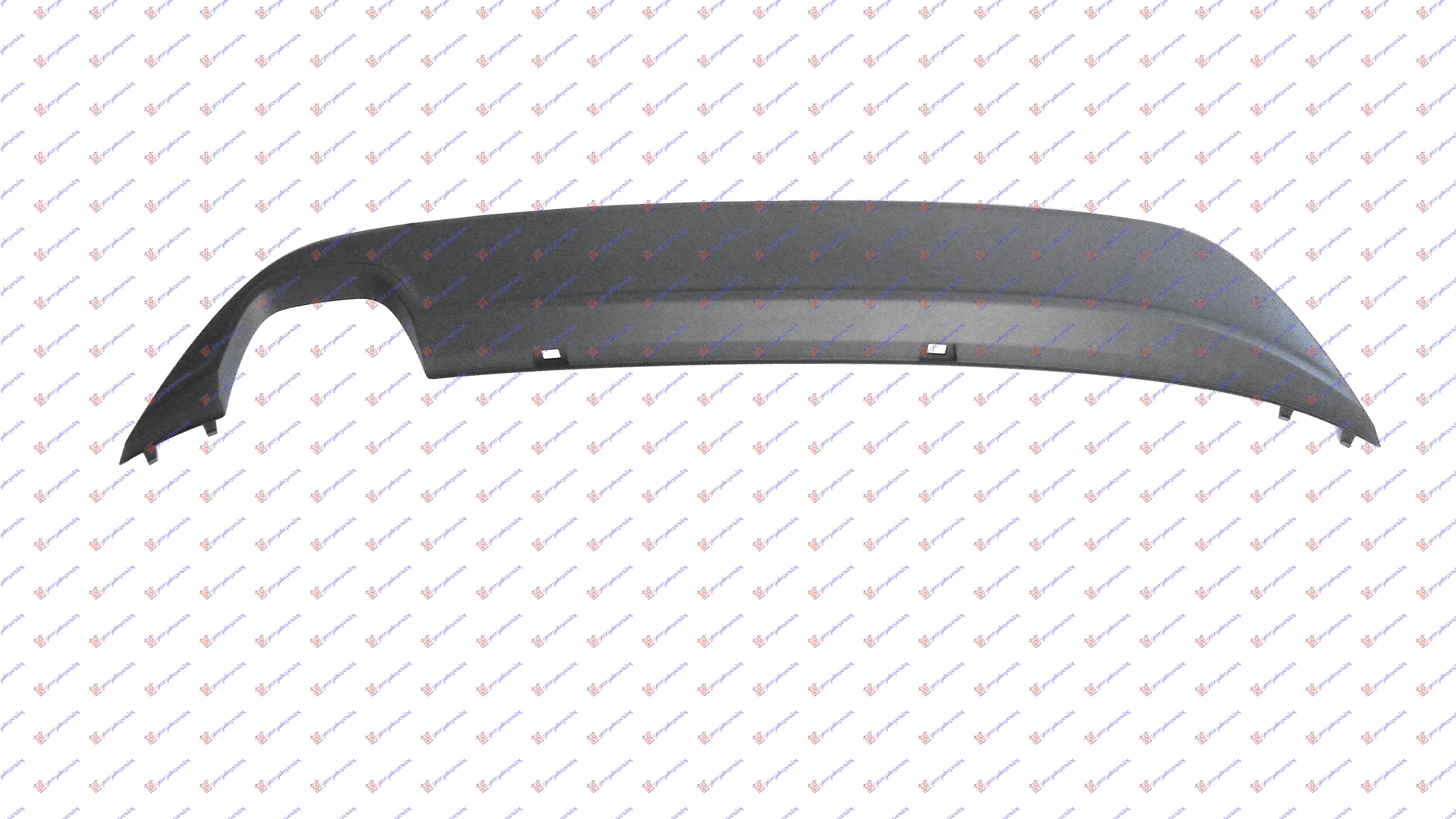 SPOJLER ZADNJEG BRANIKA (1 OTVOR ZA 2 CEVI AUSPUHA) VW GOLF 7 VARIANT/ALLTRACK 2013-2017 (BA5)