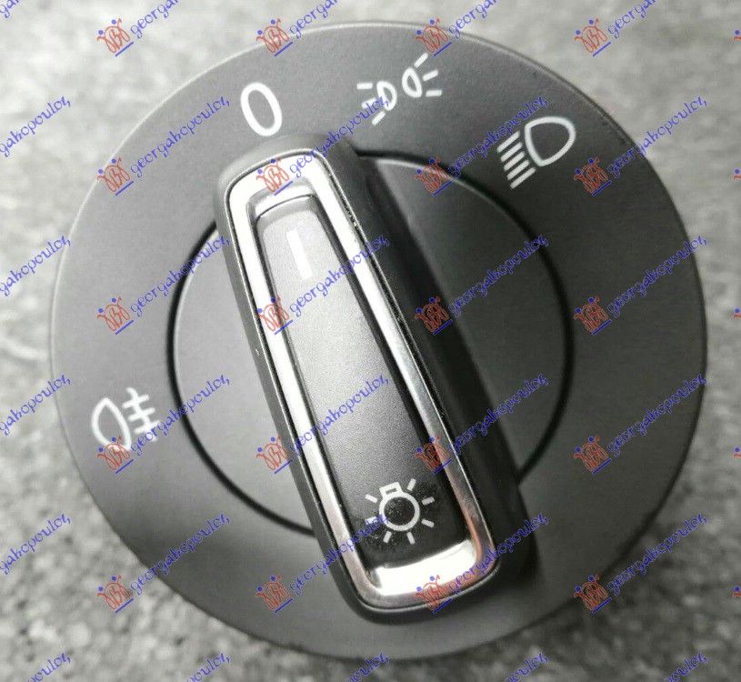 PREKIDAC ZA FAROVE (ZUTO SVETLO) (10 PIN) VW POLO 2017-2021 (AW1/BZ1)