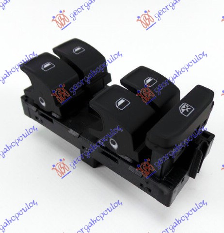 PREKIDAC U PREDNJIM VRATIMA (4 TASTERA) (8 PIN) SKODA KAMIQ 2019-2024 (NW4)