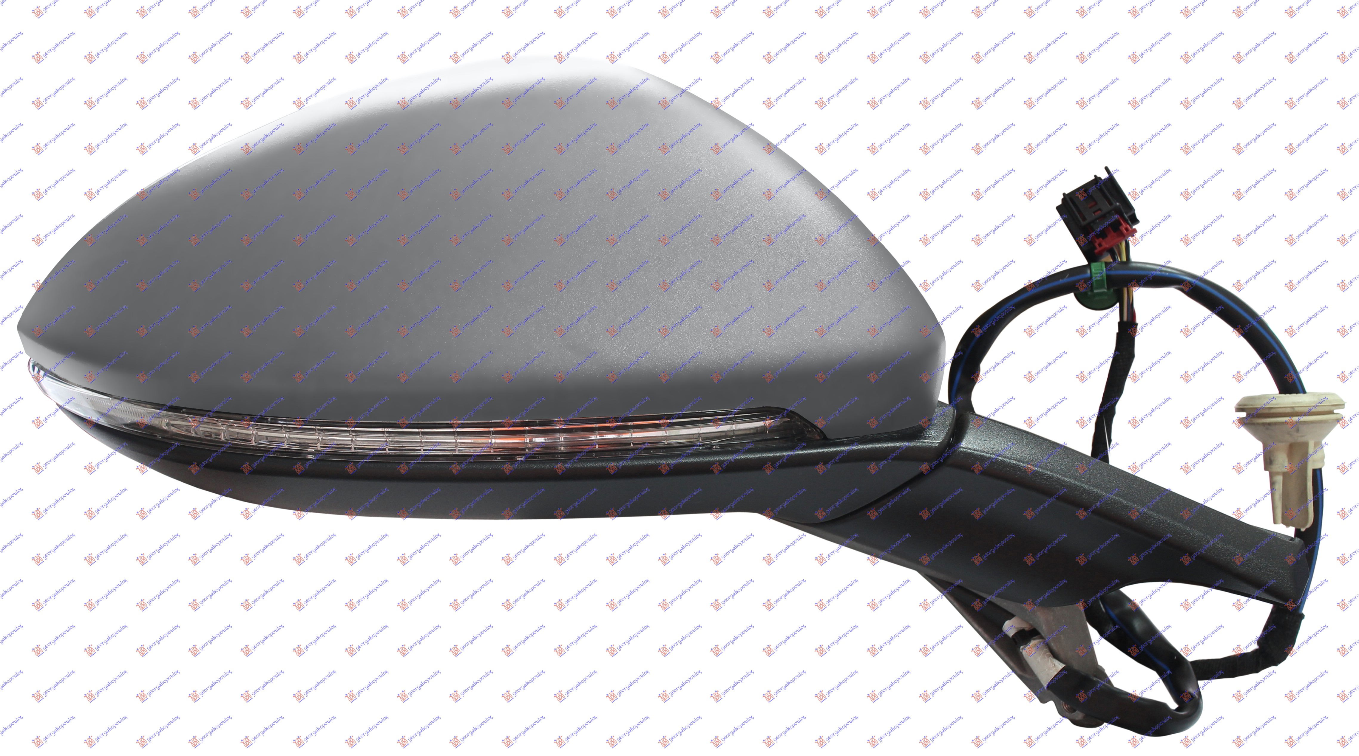 RETROVIZOR ELEKTRICNI SA GREJACEM PM (MIGAVAC) (MEMORIJA) (KONVEKSNO STAKLO) VW GOLF 7 VARIANT/ALLTRACK 2013-2017 (BA5)