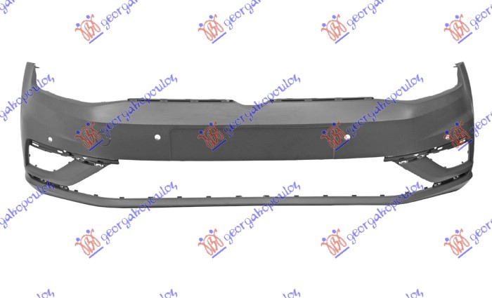 PREDNJI BRANIK PM (4 PDC SENZORA) (SA/BEZ 2 PDC SENZORA) (SA/BEZ PRSKALICA) (A KVALITET) VW GOLF 7 2016-2019 (BQ)