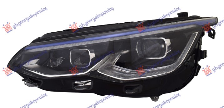 FAR ELEKTRICNI (PLAVA LAJSNA) LED PLUS (TYC) VW GOLF 8 2019-2024 (CD1/DA1)