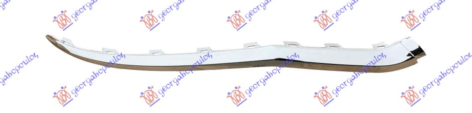 LAJSNA PVC MASKE DONJA HROM VW T-ROC 2017-2022 (A11/D11)