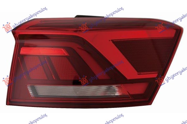 STOP LAMPA SPOLJASNJA LED CRNA VW T-ROC 2017-2022 (A11/D11)