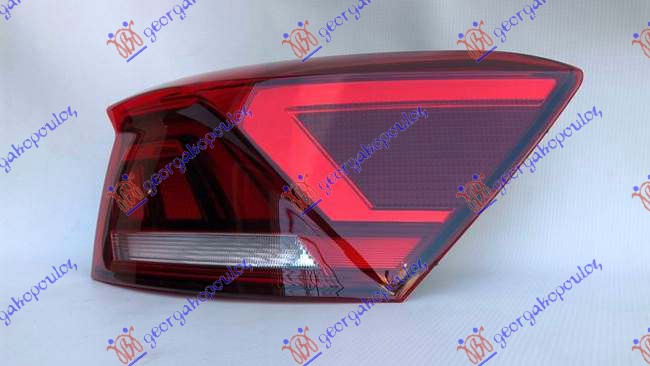 STOP LAMPA SPOLJASNJA LED CRNA (MARELLI) VW T-ROC 2017-2022 (A11/D11)