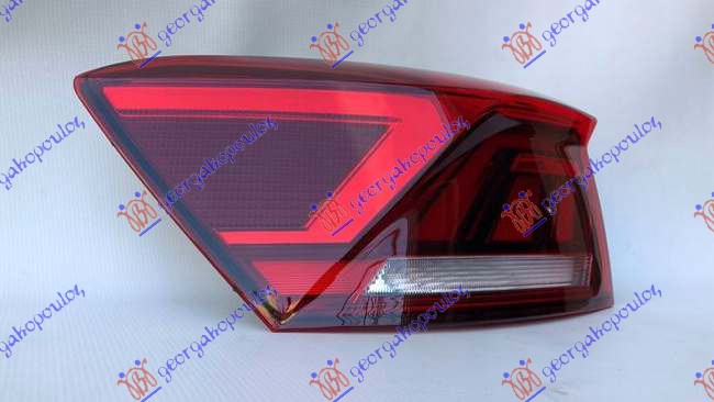 STOP LAMPA SPOLJASNJA LED CRNA (MARELLI) VW T-ROC 2017-2022 (A11/D11)