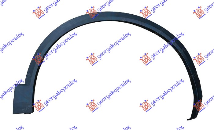 RUB PLASTICNI PREDNJEG BLATOBRANA VW T-ROC 2017-2022 (A11/D11)