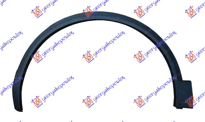 RUB PLASTICNI PREDNJEG BLATOBRANA VW T-ROC 2017-2022 (A11/D11)