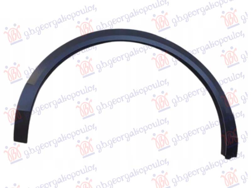 RUB PLASTICNI ZADNJEG BLATOBRANA VW T-ROC 2017-2022 (A11/D11)