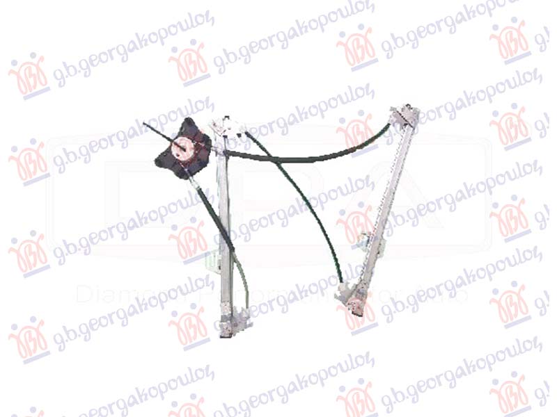PODIZAC PREDNJEG PROZORA ELEKTRICNI (BEZ MOTORA) VW T-ROC 2017-2022 (A11/D11)