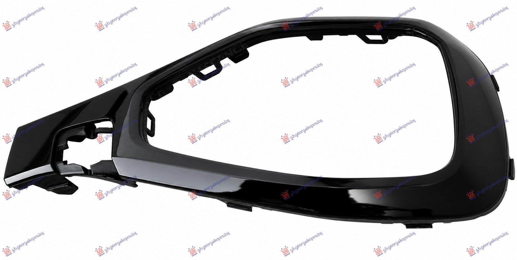 POKLOPAC MAGLENKE SJAJ-CRNI (R-LINE) VW T-ROC 2022-2025 (A11/D11)