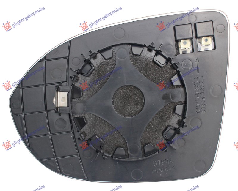 STAKLO RETROVIZORA SA GREJACEM VW T-ROC 2022-2025 (A11/D11)