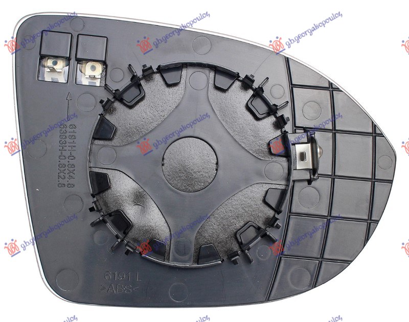 STAKLO RETROVIZORA SA GREJACEM VW T-ROC 2022-2025 (A11/D11)