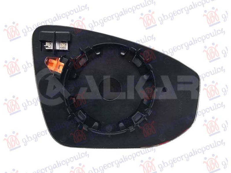 STAKLO RETROVIZORA SA GREJACEM (2 PIN) (ASFERICNO) VW ID.7 2023- (ED2/ED5)