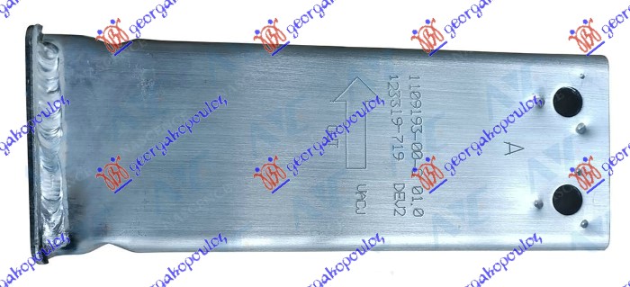 NOSAC SINE PREDNJEG BRANIKA DONJI ALUMINIJUM (L=D) TESLA MODEL 3 2017-2023 (5YJ3)