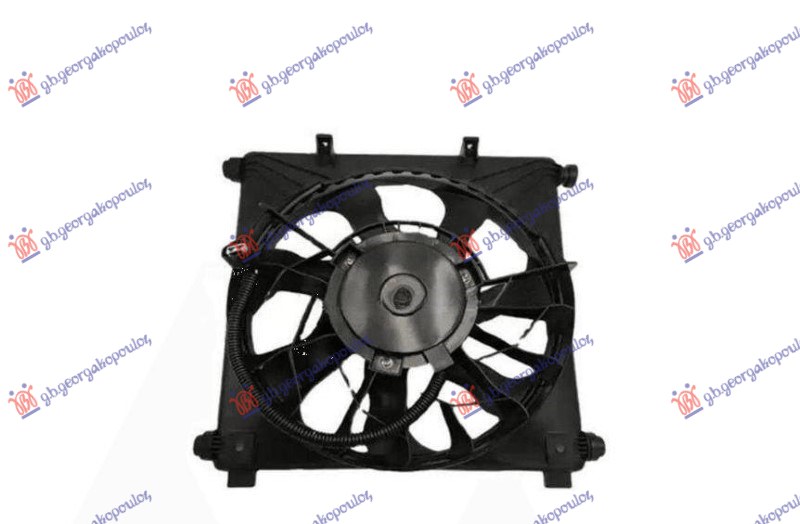 VENTILATOR KLIME LEVI (330mm) TESLA MODEL S 2012- (5YJS)