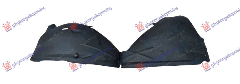 POTKRILO PLASTICNO -2021 TESLA MODEL X 2016-(5YJX)