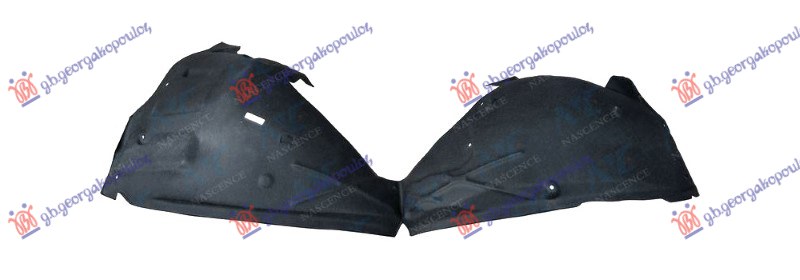 POTKRILO PLASTICNO -2021 TESLA MODEL X 2016-(5YJX)