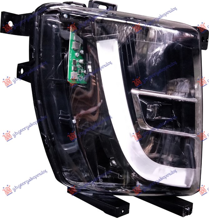 MAGLENKA SA LED DNEVNIM SVETLOM TESLA MODEL X 2016-(5YJX)